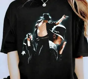 Michael Jackson Tee Unisex Shirt Pop Shirt, Pop Tee, Music Fans Shirt, Michael Jackson Merch Gift for Him Gift For Her, Y2K Womenswear Graphic Tee Top Crewneck Apparel KI8