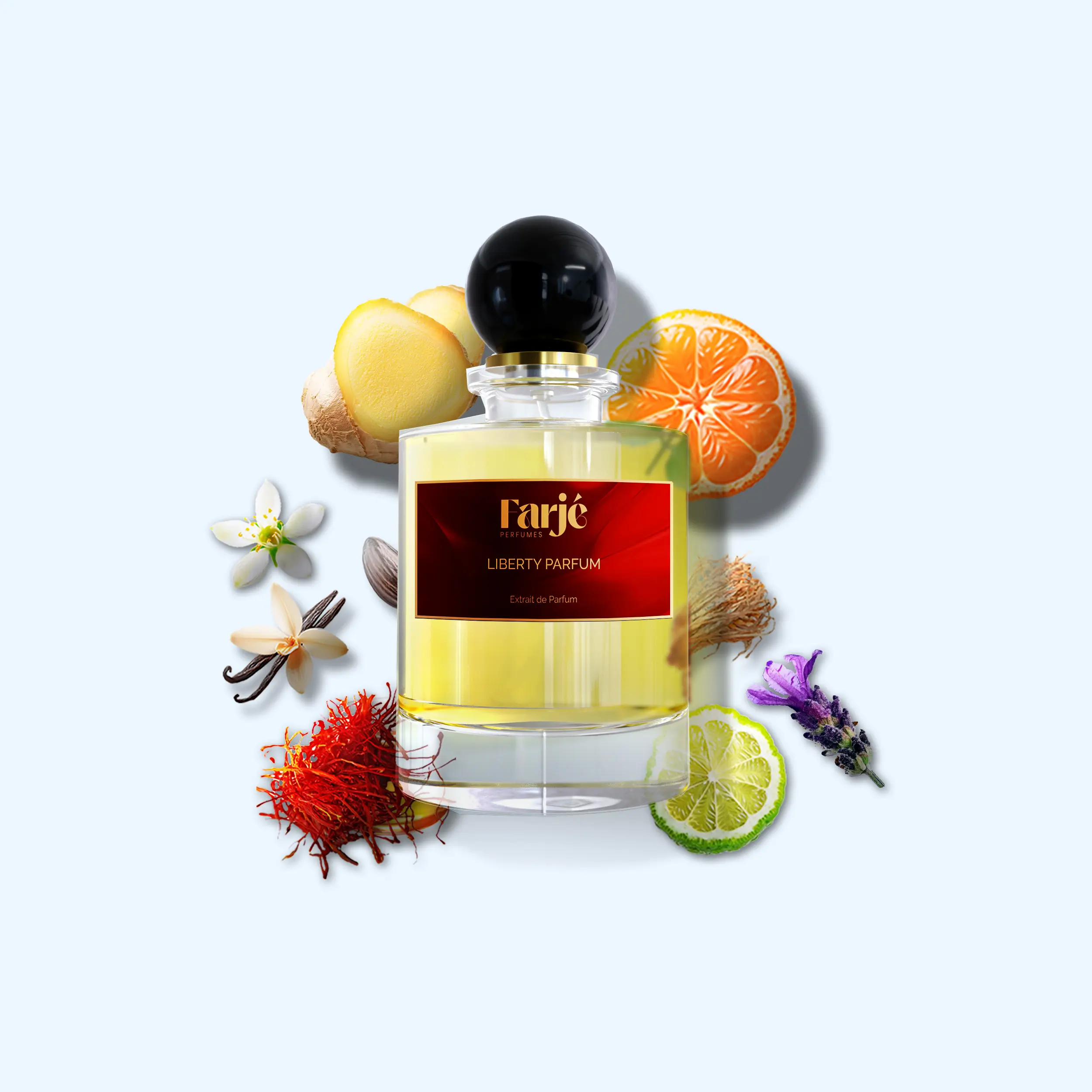 Liberty Parfum by Farjé Perfumes - Inspired by Libre Le Parfum - Extrait de Parfum for Women 30ml - Lavender, Honeyed Floral, Vanilla, Warm, Woody - Artfully crafted with the finest niche-quality ingredients