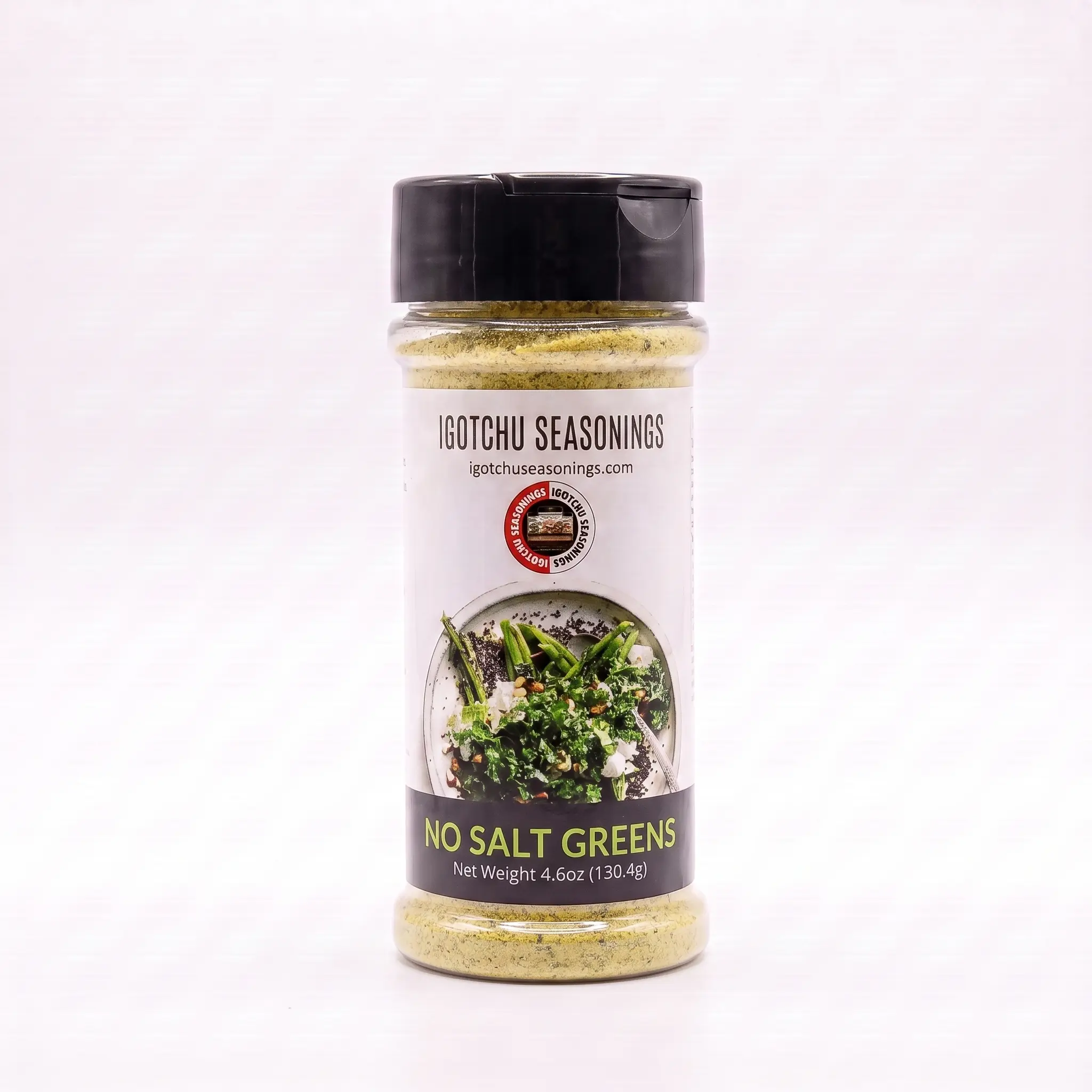 Igotchu No-Salt Greens Cooking Seasoning - Garlic Powder Dried Spice and Seasoning Blend, Dried Spice And Seasoning Blends