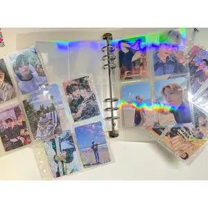 Holo Binder Refills - Assorted Photographic Pieces in Clear Plastic Packaging