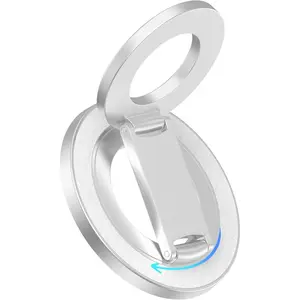 Phone Ring Holder with Dual-Side , 360? Rotating Stand, MagSafe Grip Ring Stand  Kickstand for  17e 17 16 15 14 13 12, Android, Phone Grip for Desk, , Office-