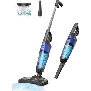 Corded Stick Vacuum Cleaner, Aspiron Small Vacuum Cleaner with 20kPa Powerful Suction  0.88QT Dust Cup and 32ft Power Cord, 5in1 Handheld Lightweight Bagless vacuum cleaner carpet and floor for Pet
