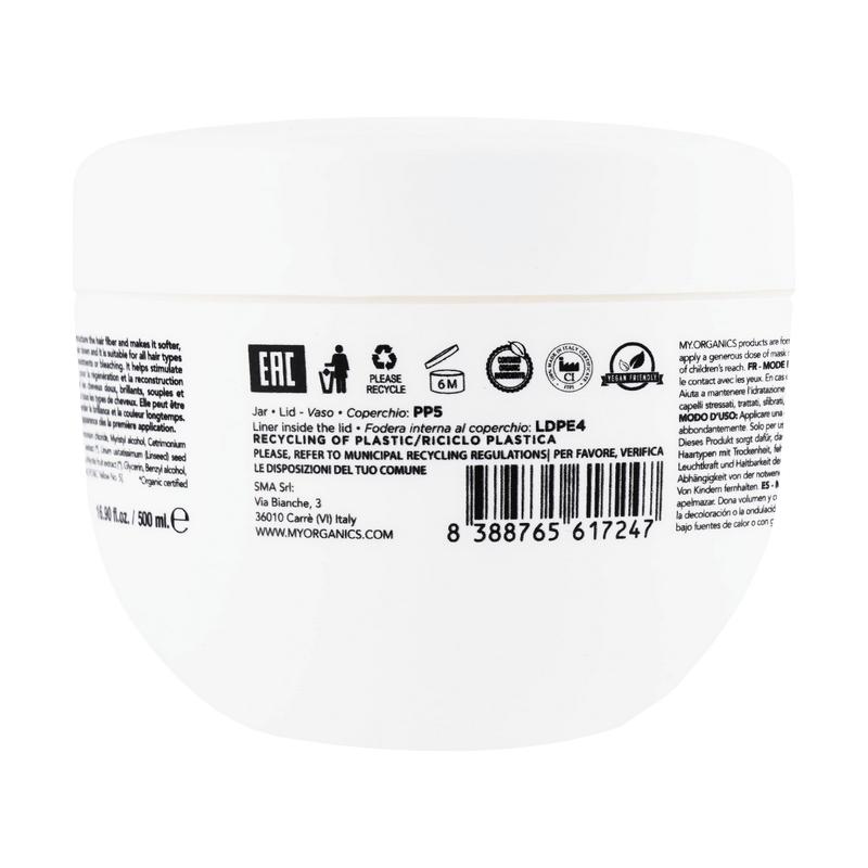 My Organics Organic Goji Supreme Shampoo 8.5fl oz + Miracle Hair Mask 16.9fl.oz for Damaged Hair【Dry and Coarse Hair HOT】