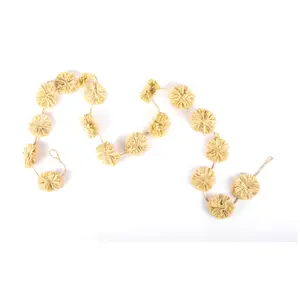 Natural Pom Pom Garland