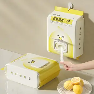 Disposable plastic wrap cover, multi-functional food-grade PE dishes, refrigerator fresh-keeping household dust-proof Containers Elastic