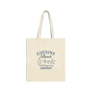 Cousins Beach Embroidered Tote Bag | We'll Always Have Summer | TSITP Inspired Coastal Tote | The Summer I Turned Pretty Merch
