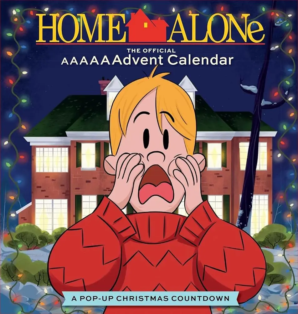 Official 2021 Home Alone Interactive Christmas Collectible Book Advent Calendar - Children's Literature & Art Book with 24 Hidden Ornaments, Kevin-Themed, Durable and Long-Lasting, Bonus Booklet