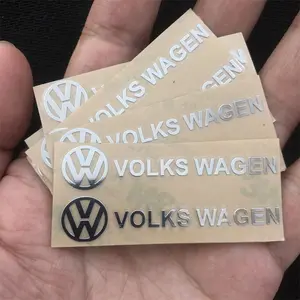 5/10pcs 3D Metal Emblem Stickers, Car Interior Decorations, Decals & Accessories for Volkswagen Vw Gti Rline R Golf Polo Passat Magotan Tiguan