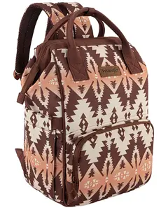 Wrangler Women's Women'S Callie Southwestern Print Backpack - Wg2204-9110 Br