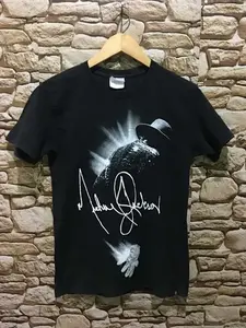 Men'S Michael Jackson King Of Pop T-Shirt Vintage Graphic Collectible Tee S-5Xl Vintage 90s Style Unisex Tee, Retro Music Fan Gifts