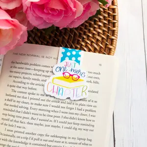 Just One More Chapter Magnetic Bookmark