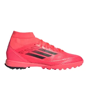 adidas Womens F50 League Mid Turf Soccer Cleats  - Pink