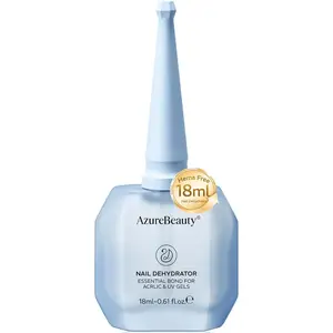 AZUREBEAUTY 18ml Acid Free Nail Dehydrator Professional Nail Prep for Gel | Acrylic & Press On Nails, Hema-Free Fast Dry Dehydrate, Strong Adhesion No Lifting Salon Quality Nail Primer Prep