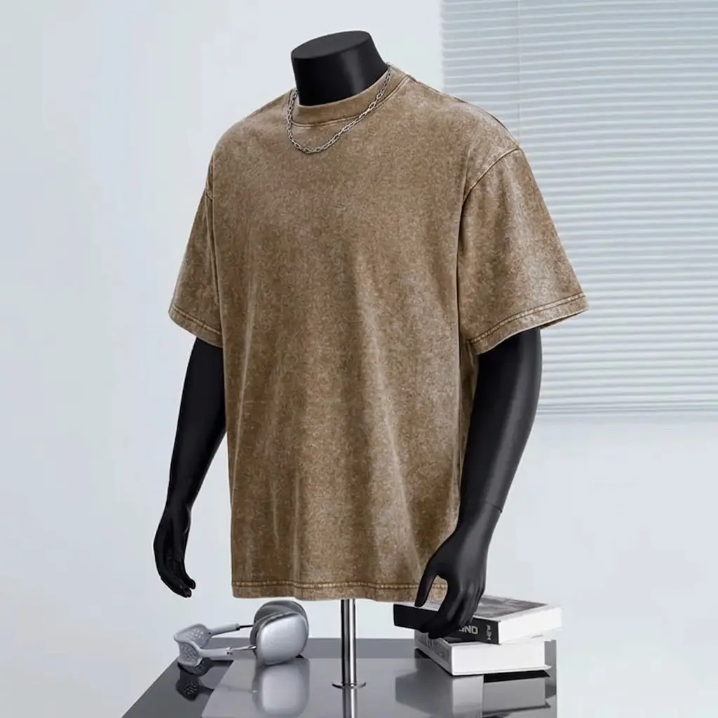 Coffee-Acid Wash Tshirt
