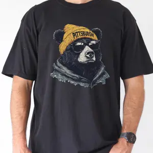 [Comfort Color] Pittsburghh Football Shirt, Retro Steelers T-Shirt, Gift For Football Fan, Trendy Football Tee, Spirit Animal