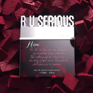 RUE BROCA R U SERIOUS FOR HIM EAU DE PARFUM 3.4 OZ FOR MEN Ambery Vanilla Scented Fragrance Perfume Cologne