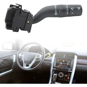 SW7688 Windshield Wiper Switch Assembly Replacement for 2011-2015 Ford Edge, 2011-2019 Explorer, 2013-2018 Ford Police Interceptor Utility | 2011-2017 Lincoln MKX Replaces# DB5Z-17A553-AB