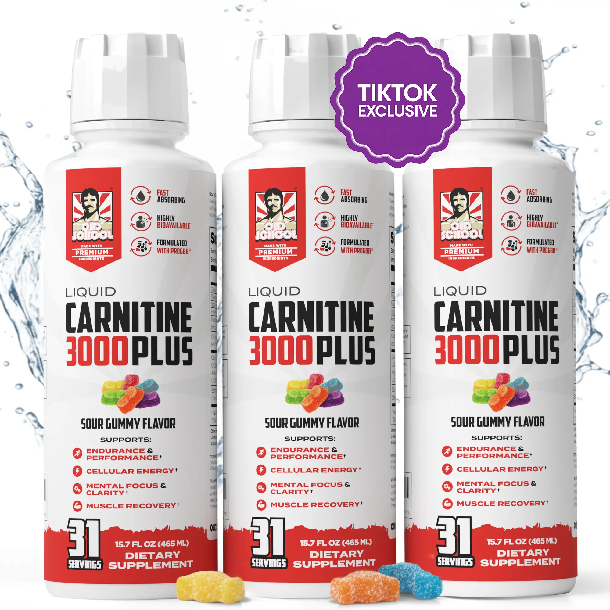 Liquid Carnitine 3000 Plus - 3 Pack