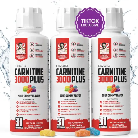 Liquid Carnitine 3000 Plus - 3 Pack