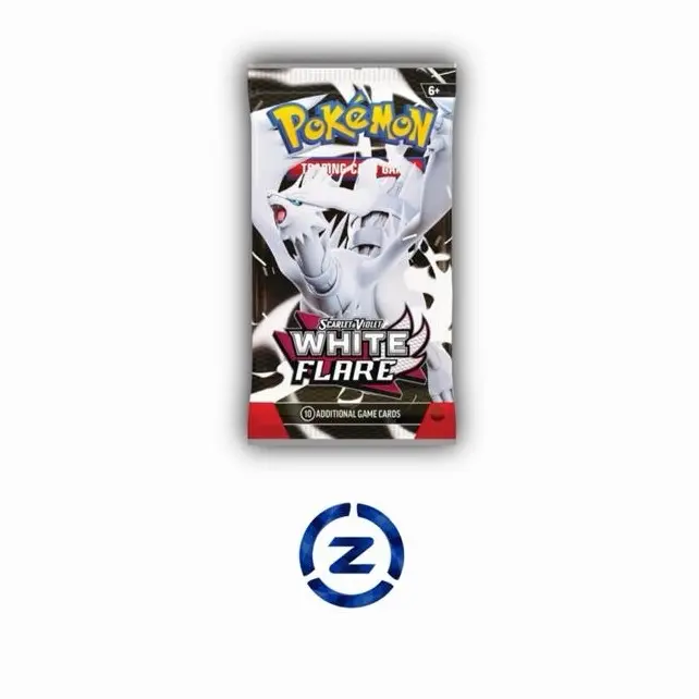 White Flare - 1 Pokmon Booster Pack - TikTok Shop White Flare - 1 Pokmon Booster Pack - TikTok Shop