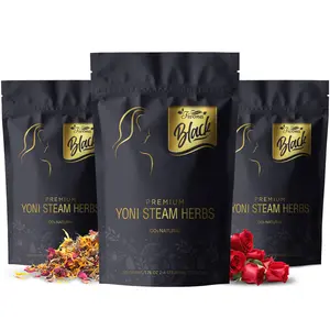 [FIVONA] Set of 3 Yoni Steaming Herbal Blends for V Steam - Feminine Care - Gentle Cleansing and Relaxation - Support pH Balance - At Home V-SPA - 6 to 12 Sessions - 1.76 Ounces/each