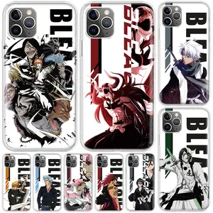 Anime Bleach Ichigo Kenpachi Cover For iPhone 17 16 15 14 13 12 11 Pro Max  Phone Case Shockproof Protective Shell