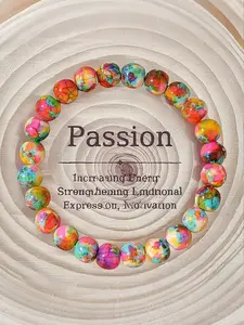 Boho Chic Crystal Bracelet for Artists & Entrepreneurs, Energy Boosting Sun Chakra Activator, Unique Gift for Lovers & Creatives