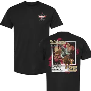 Tallahassee Florida PBR 2026 Bull Riders T-Shirt, Professional Bull Riding Rodeo Graphic Tee, Western Cowboy Event Shirt, Vintage Rodeo Style Apparel for Men Women Fans