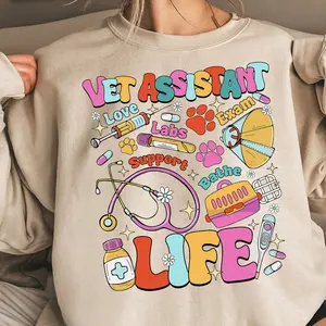 Vet Assistant Life Shirt, It's A Good Day To Save Animals Sweater, Veterinary Tecnician Hoodie, Vet Staff Gift, Animals Lover Hoodie