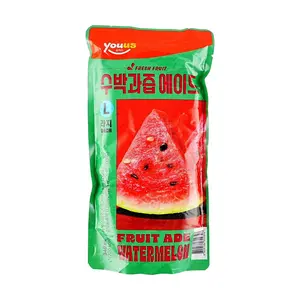 YOU US Watermelon Soda Drink 340ml - Korean GS25 Convenience Store Favorite - Refreshing Summer Beverage