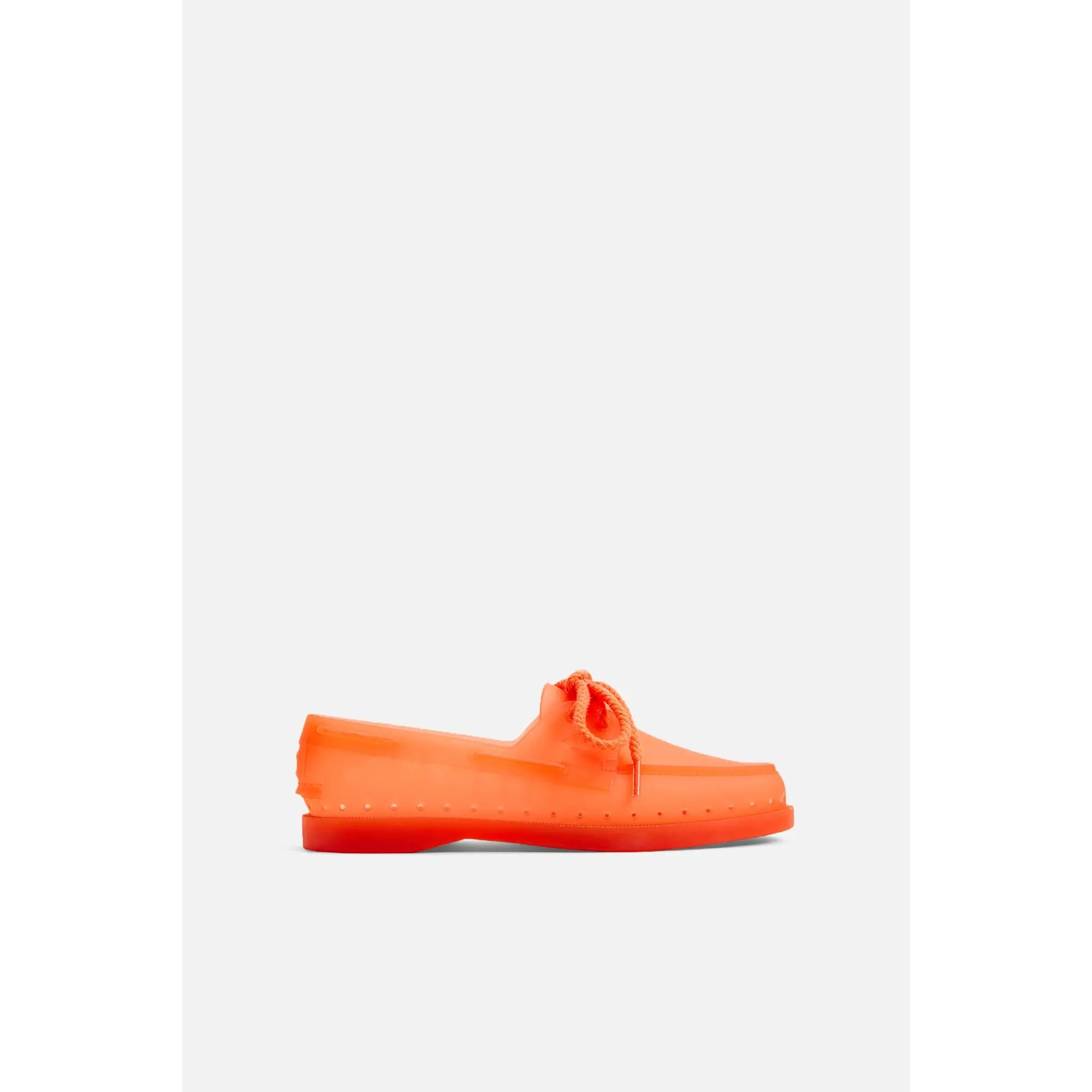 Sperry X MONSE Authentic Original™ 2-Eye Jelly Boat Shoe Mandarin Orange