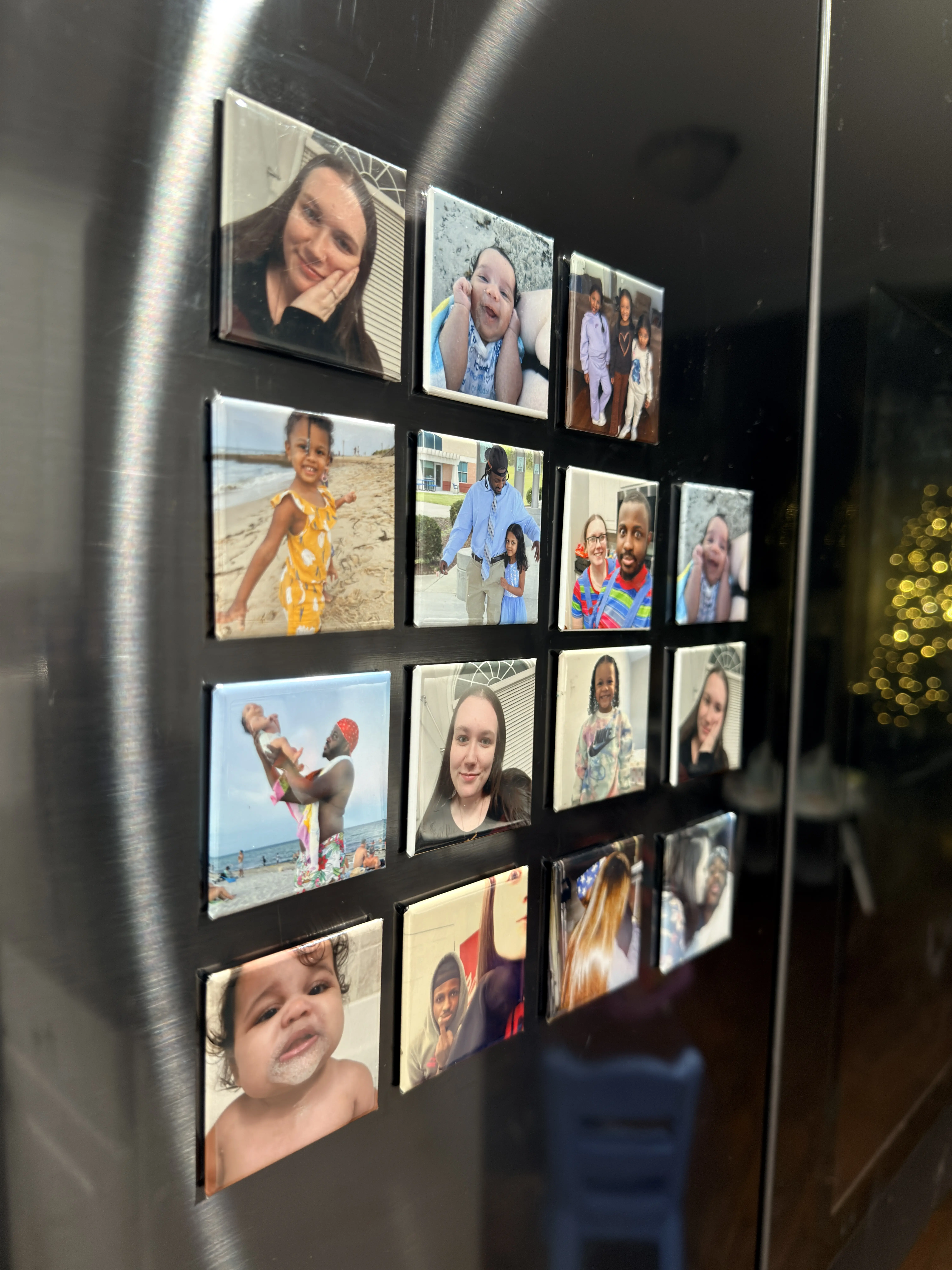 2x2 Custom Photo Magnets - High-Quality Custom Magnets for Fridge, Locker, Desk - Sharp High-Resolution Print