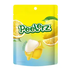 Gummy Peelerz Lemon 6oz Fruit Snack Sweet Gummy Peelerz Lemon 6oz Fruit Snack Sweet