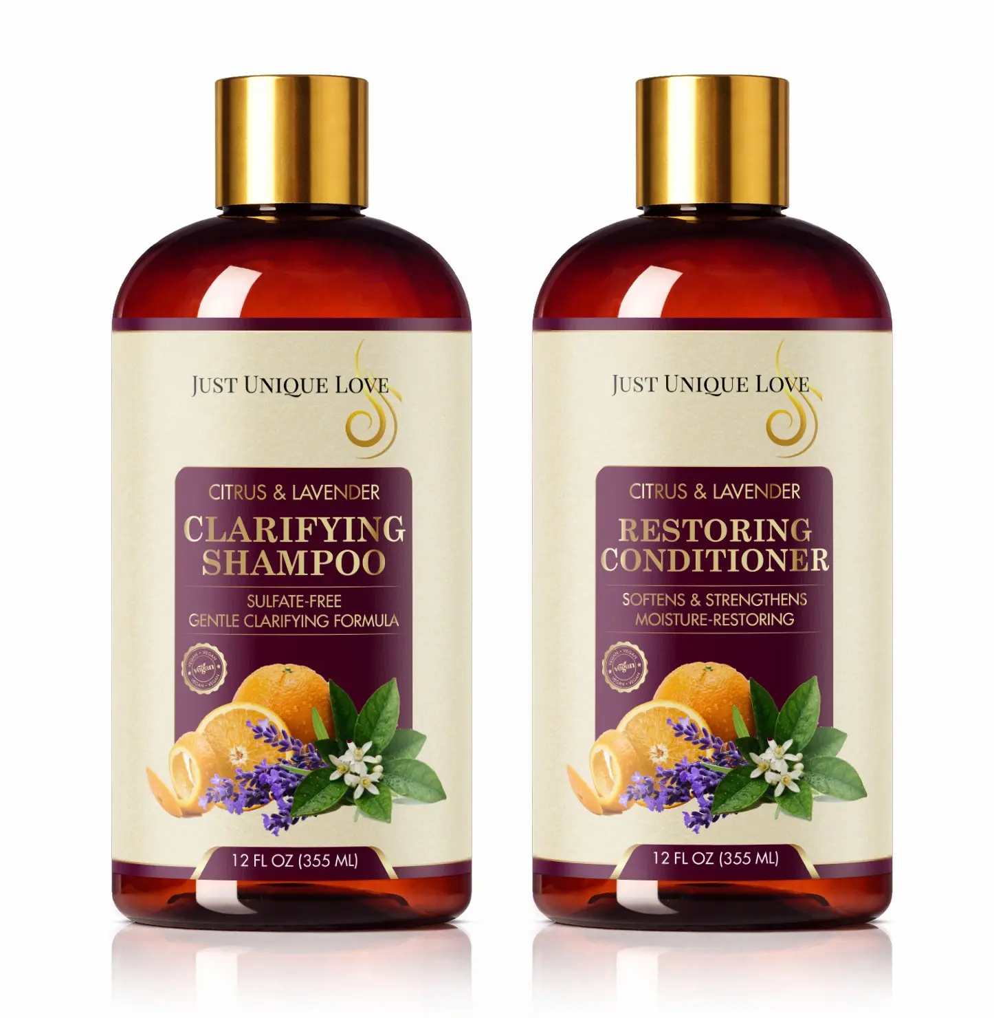 Clarifying & Restoring Shampoo and Conditioner Set