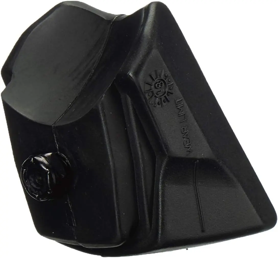 Sports Rollerblade Standard Brake Pad Inline Skates (1 Pack), Black