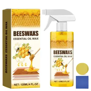 Natural Micro-Molecularized Beeswax Spray, Multi-Purpose Wood Polish, Restores Shine, Removes Scratches, Furniture Care Spray