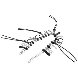 Star Round Rope Necklace Adjustable Clavicle Chain Rock Style Neckchain