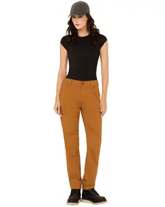 Lucky Brand Workwear Women's Canvas Carpenter Work Pants - Lww243400-Bnz