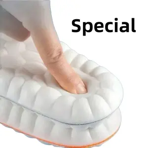 4D Cloud Soles for Men,Insoles for Women Man,Anti Fatigue, Cloud Soles for Men Women,Foot Pain Relief, Shock Absorption