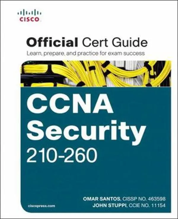 USED Book - CCNA Security 210-260 Official Cert Guide by Santos, Omar (Hardcover) - english