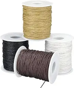 1.5 mm Polished Cotton Cord 500 foot roll 1.5 mm Polished Cotton Cord 500 foot roll