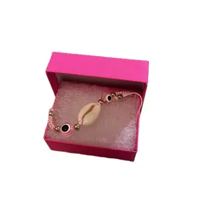 Shell Pink String Bracelet, Simple and Elegant Design