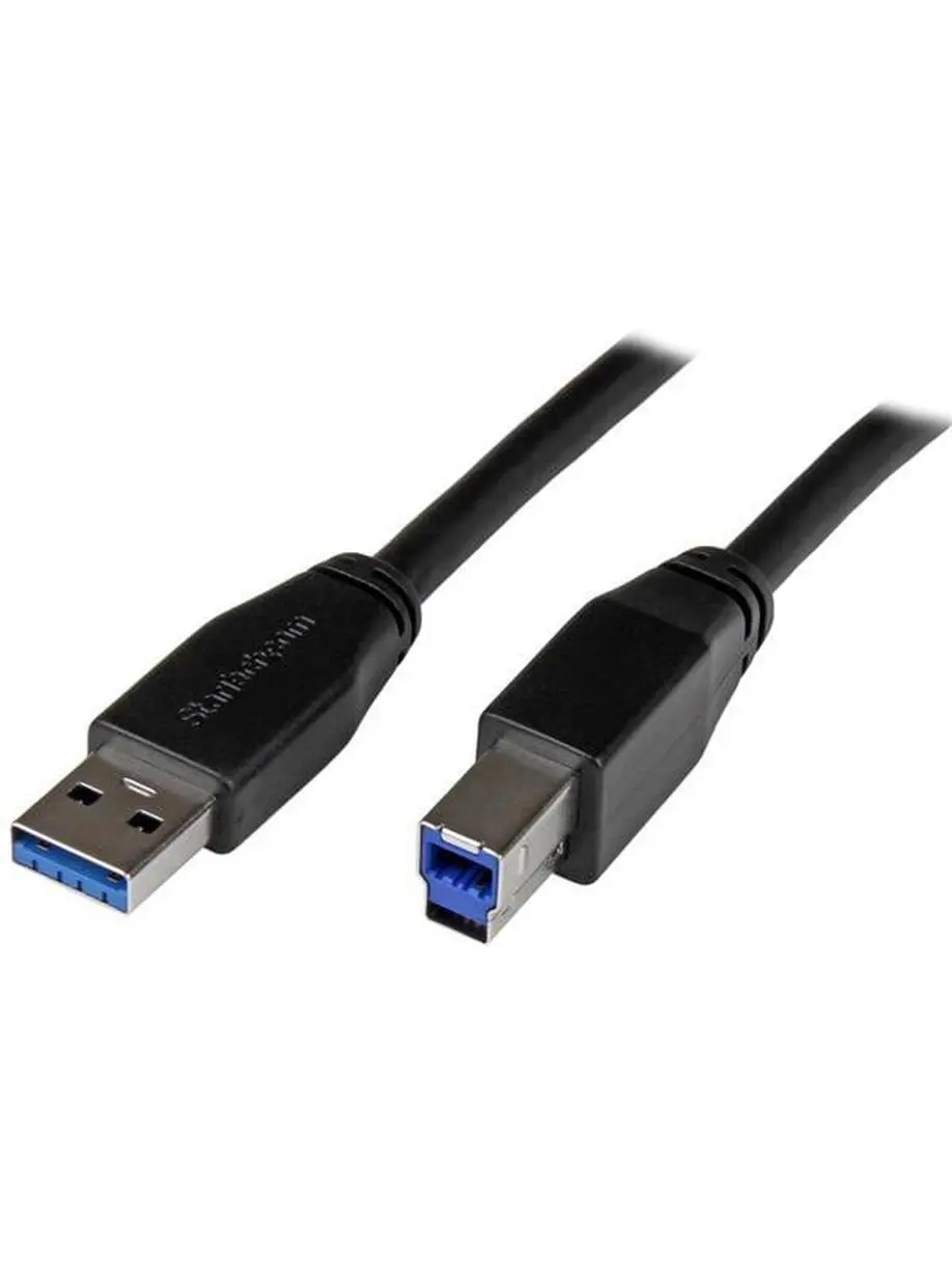 Startech ST-USB3SAB5M 15 ft. 5M Male to Male Active USB 3.0 & USB-A to USB-B Cable