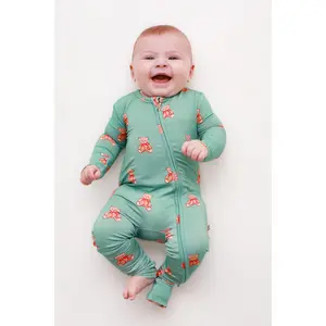 Jolly Teddy Convertible Zip Romper