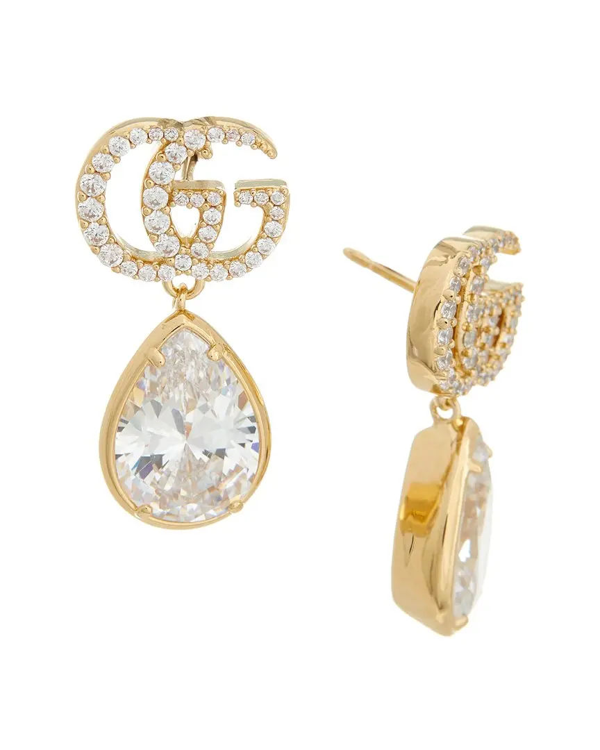 Gucci GG Marmont Crystal Earrings