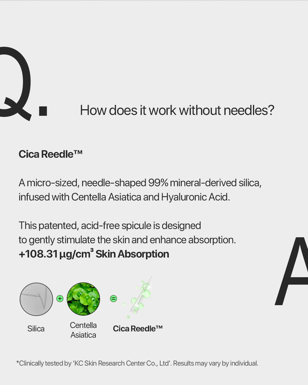 [VT Official] Reedle Shot - OG Liquid Microneedling, Pore & Skin Texture, Skin Booster, Absorption Enhancer, Patented Spicules, Cica Reedles, Exosome, Centella Asiatica, Cica | Microneedling Serum Mild, Strong booster to Intensive Spot Care