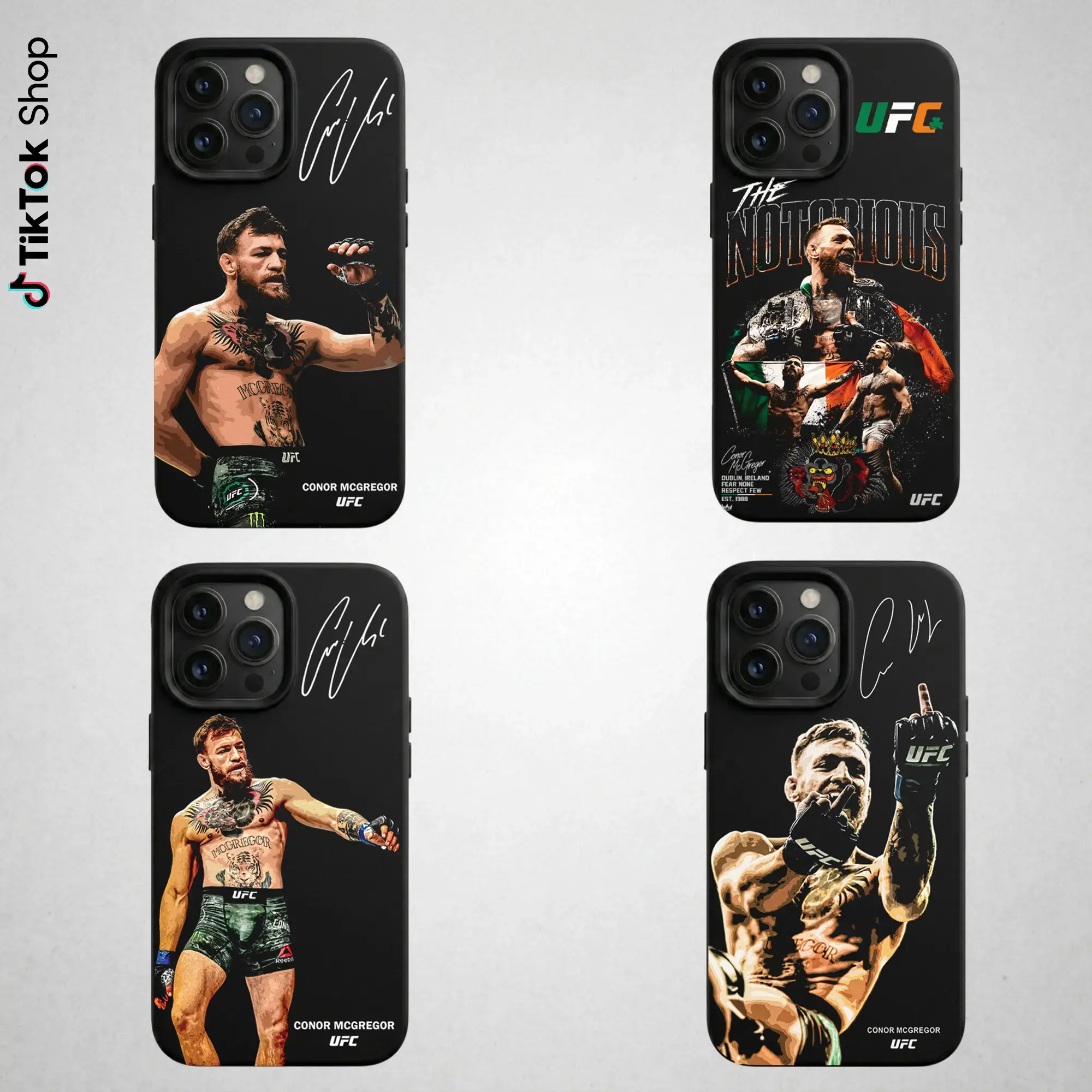 UFC 329 The Notorious Conor McGregor Phone Case For Iphone 17 16 15 14 13 12 11 SE 8 7 Pro Max, Samsung Galaxy S25 S24 S23 S22 Ultra, UFC MMA , Perfect Gift for Men, A gift for Fighters