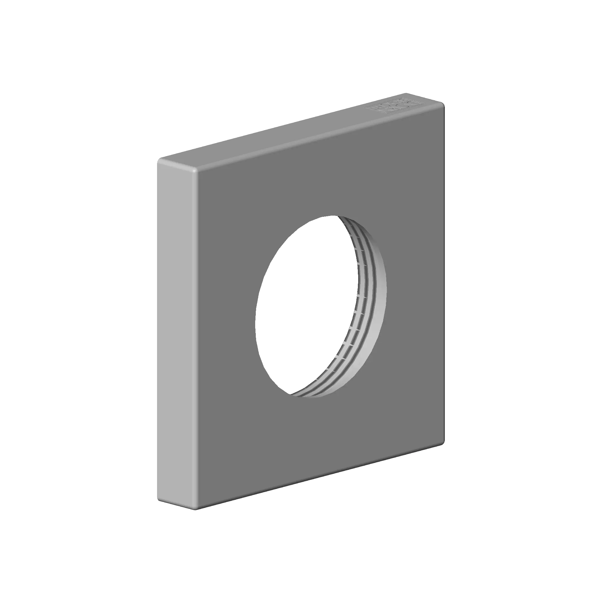 Dornbracht 092778011 Escutcheon 55 X 55 X 8,5 X Ø 28,8 MM