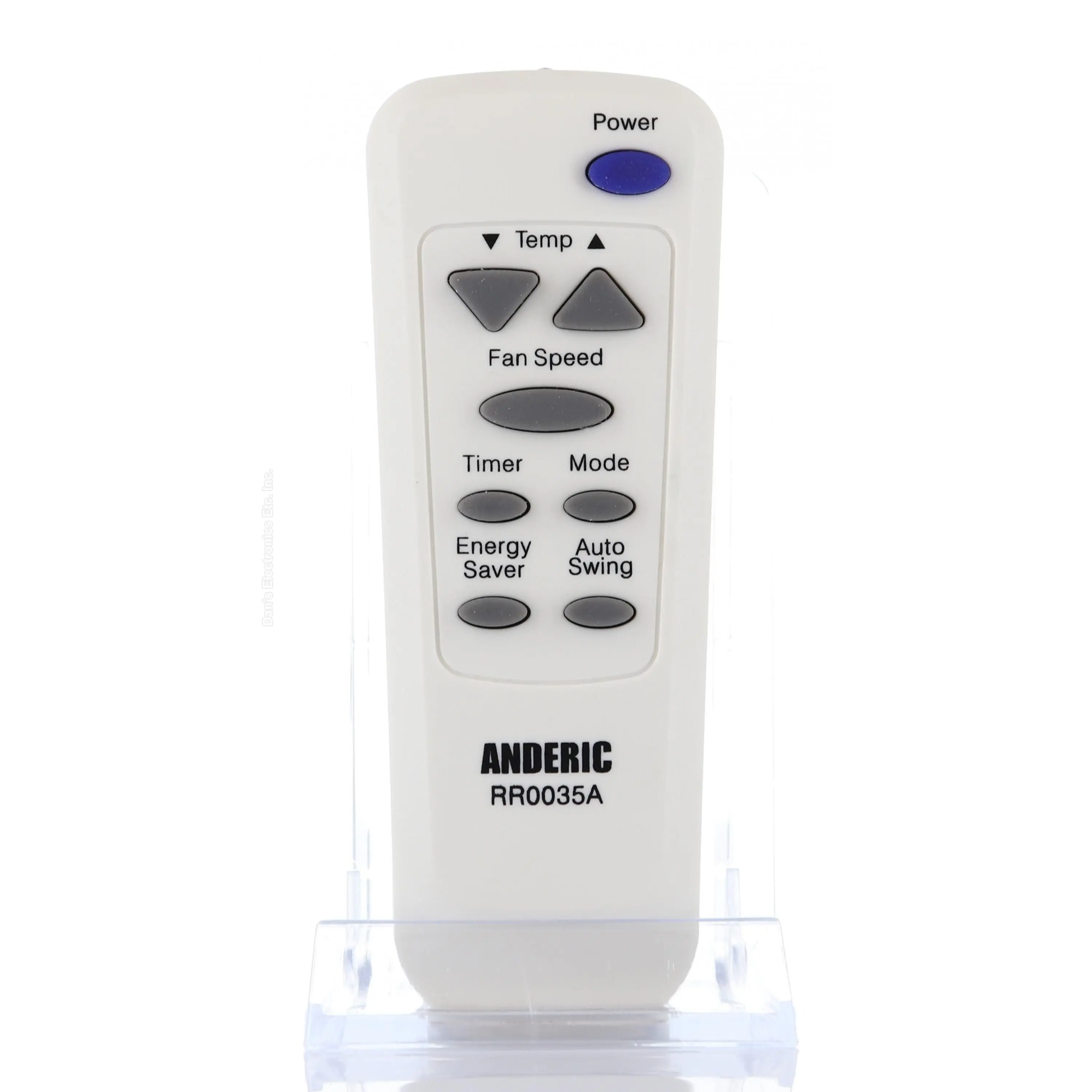 Anderic RR0035A Replacement AC Air Conditioner Remote Control for LG, GE, Goldstar, Hampton Bay, Kenmore, and Zenith