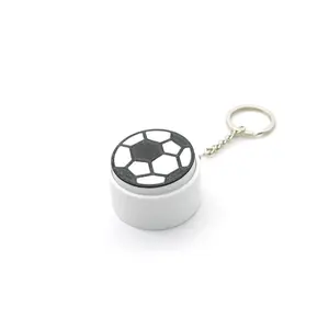 Sports Balls Fidget Clicker Toys, 3D Printed Sensory Clicker Keychain Fidget Toys,3D printed button stress-relief keychain, ball toy, creative clicker pendant, club souvenir for Relief Stress Autism Hyperactivity, Kids Adults Birthday Gifts